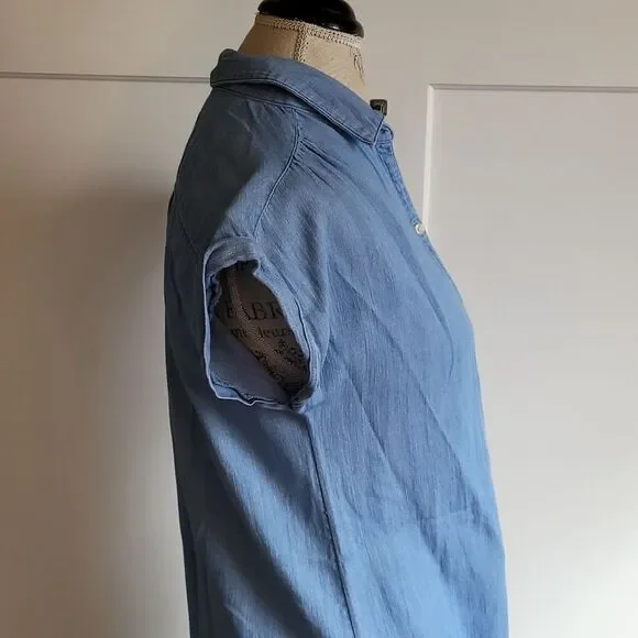 Old Navy Denim Shirt Dress - Picture 5 of 10